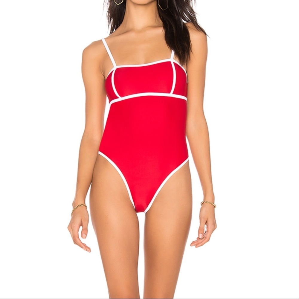 Lovers + Friends Twiggy One Piece Swimsuit XS